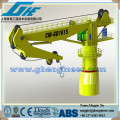 winch hoisting hydraulic marine deck crane